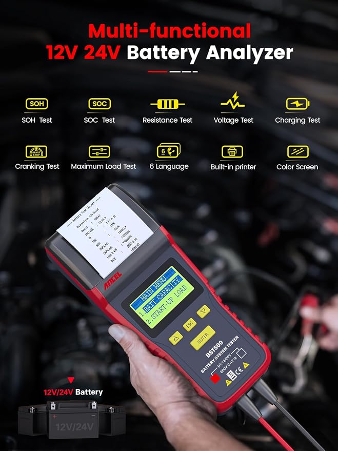 ANCEL BST500 Car Battery Tester - Image 3