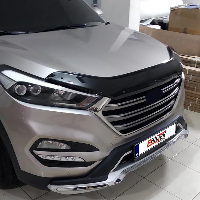 Hood Deflector Guard Fits Hyundai Tucson 2016-2020 | Bug & Bonnet Shields - Image 9