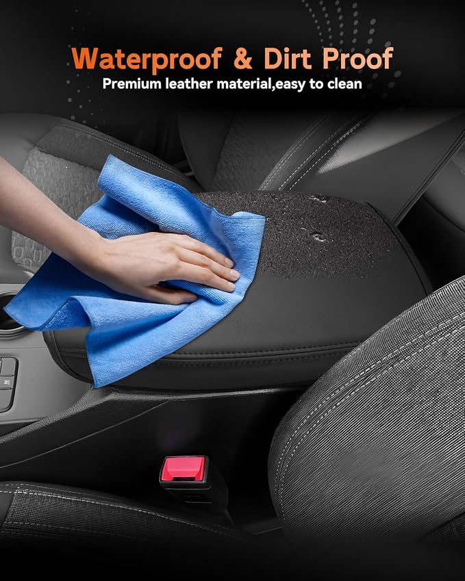 CDEFG for Ford Ranger 2024-2025 Center Console Cover Armrest Box Cover for - Image 6