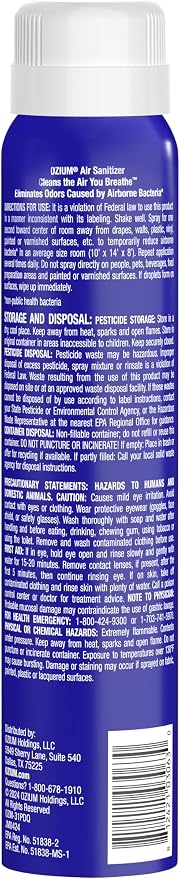 Ozium 3.5 Oz. Air Sanitizer & Odor Eliminator - Image 2