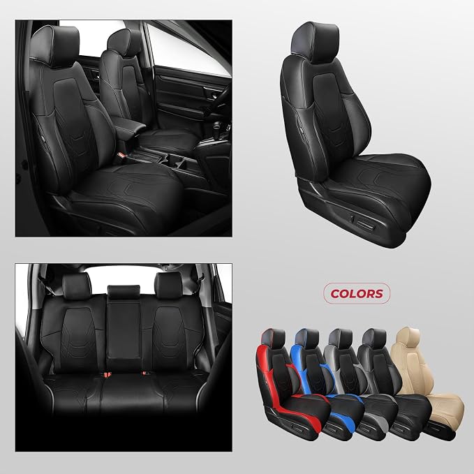 FREESOO CRV Seat Covers Full Set, - Image 8