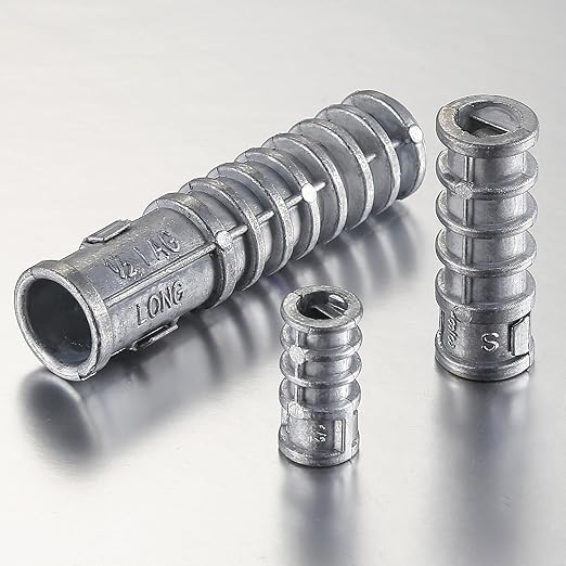 Wensilon 3/8 * 2-1/2 Lag Shield Anchor Long Zinc Alloy Bolts Concrete Anchors - Image 3