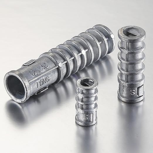 Wensilon 1/4 * 1-1/2 Lag Shield Anchor Long Zinc Alloy Bolts Concrete Anchors - Image 3