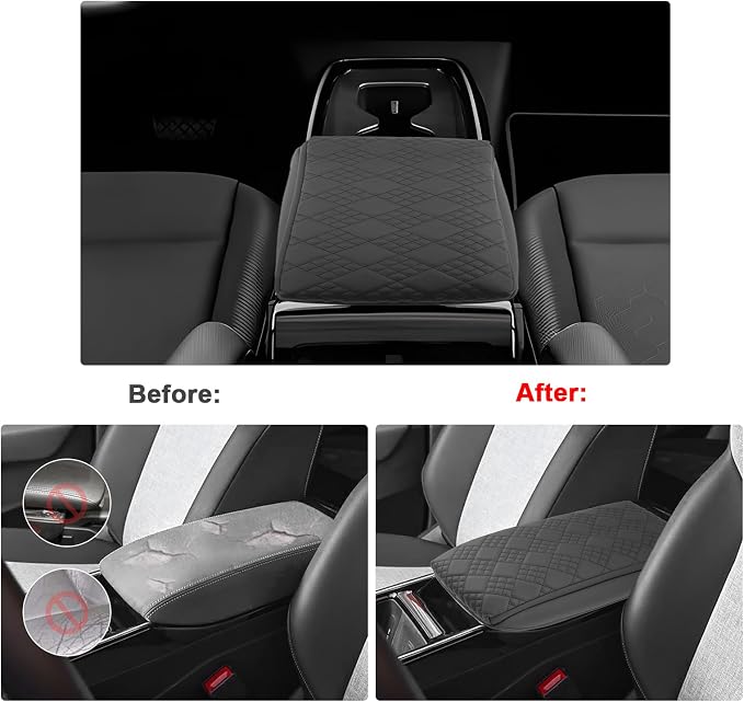 SXCY for 2025 VW ID.4 Armrest Cover Pad for 2025 Volkswagen ID.4 Accessories - Image 2