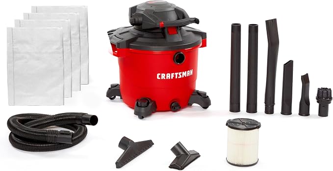 CRAFTSMAN CMXEVBE17607 16 Gallon 6.5 Peak HP Wet Dry Vac by CRAFTSMAN