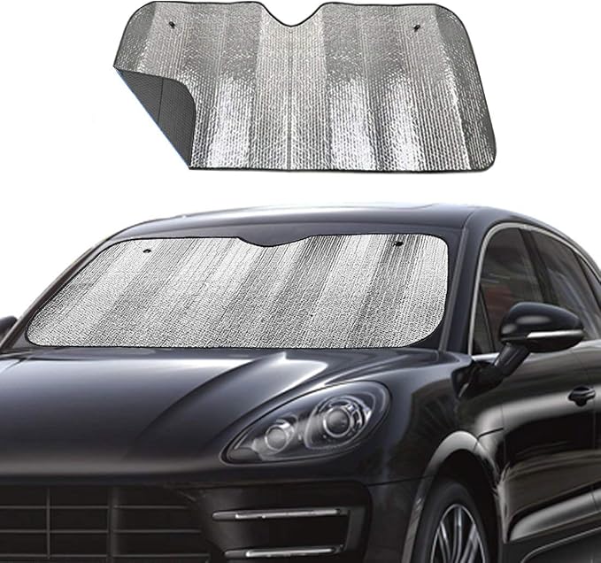Big Ant Windshield Sun Shade UV Rays Sun Visor Shade, Auto Front Windshield by BigAnt