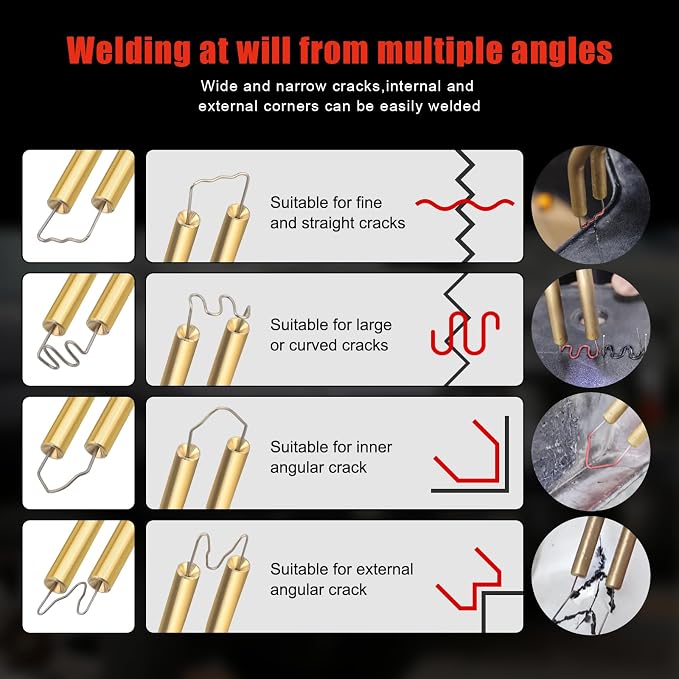 ATOLS Plastic Welder, Plastic Welding Kit, Hot Stapler Kit, Plastic Welder Gun - Image 5