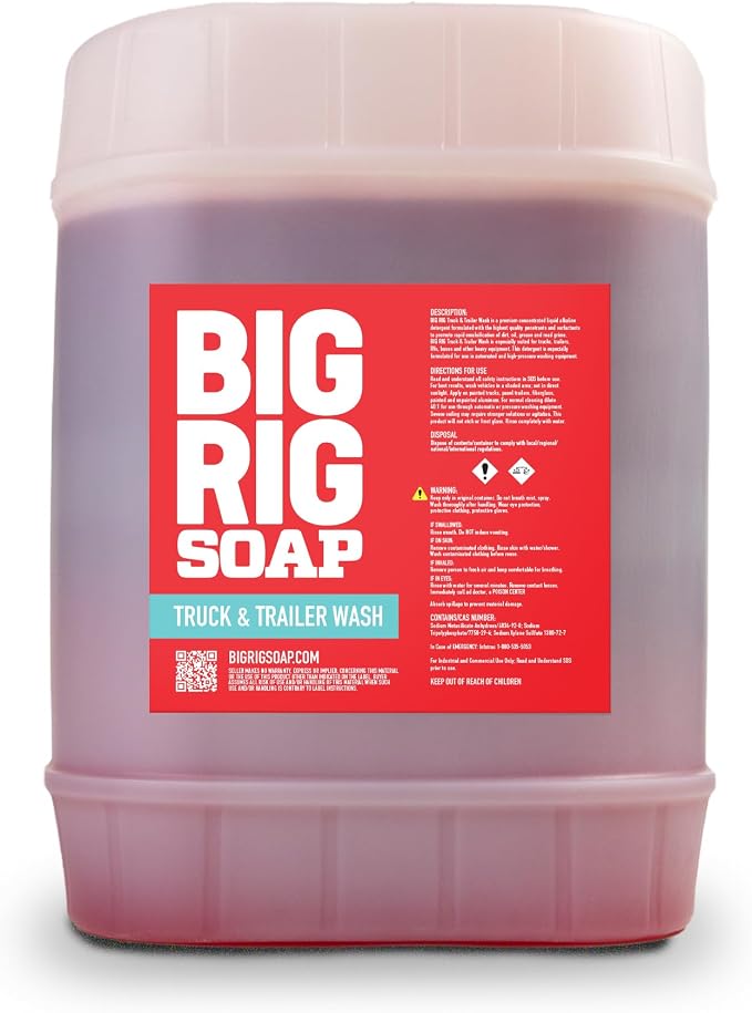 Truck & Trailer Wash Car Wash for Trucks, Heavy Equipment by BigRigSoap