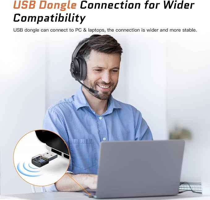 Trucker Bluetooth Headsets, Wireless Headset - Image 8