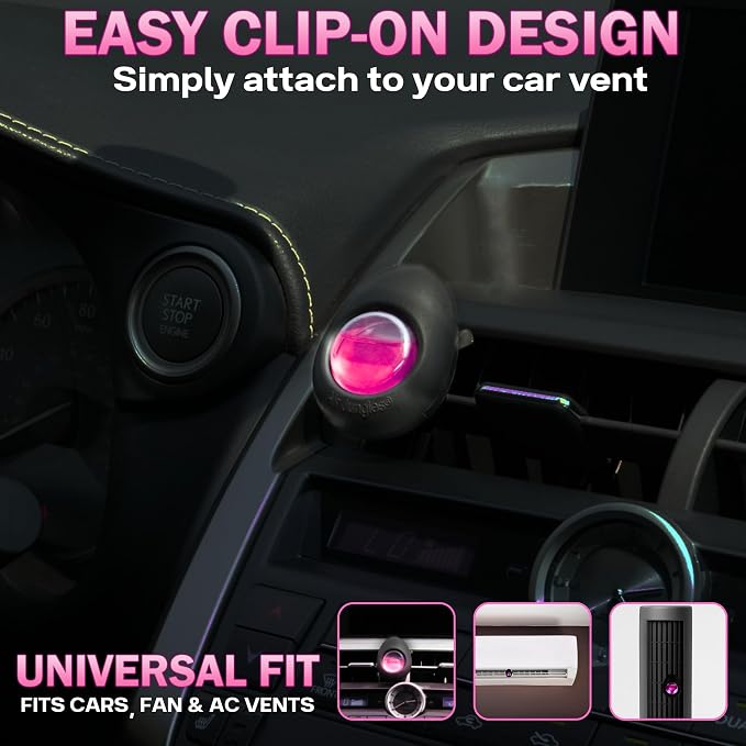 Air Jungles Car Air Freshener Vent Clip 3 Count, Honey Peach Scent, 4 ml Each - Image 6