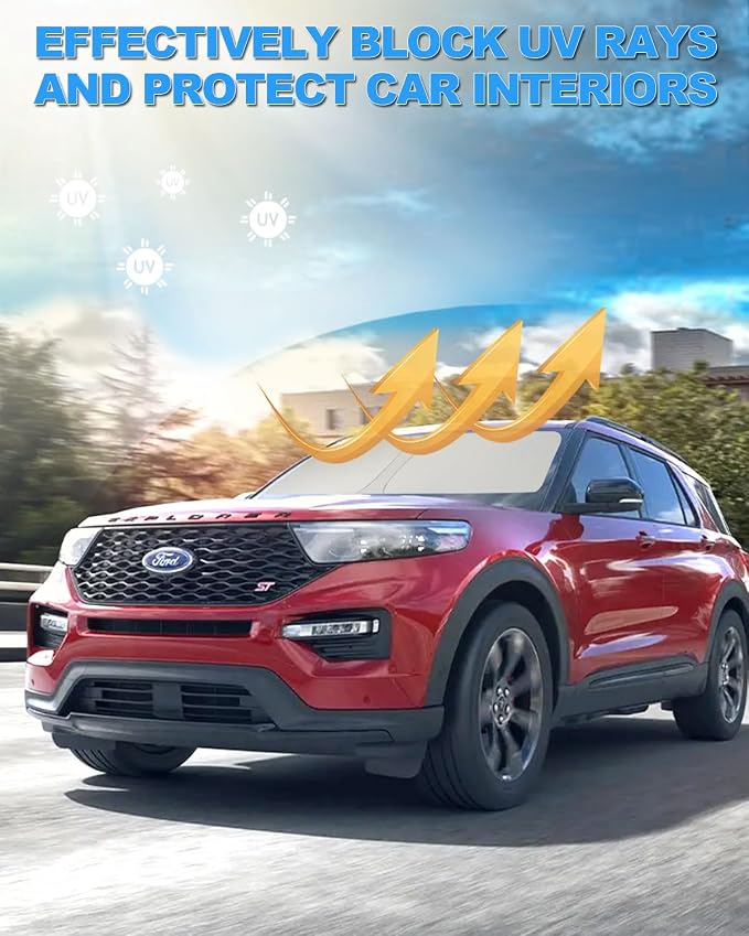 2025 Upgrade Front Windshield Sunshade fit - Image 6