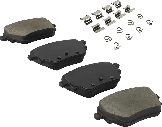 Premium Ceramic Rear Brake Pads Compatible - Image 2