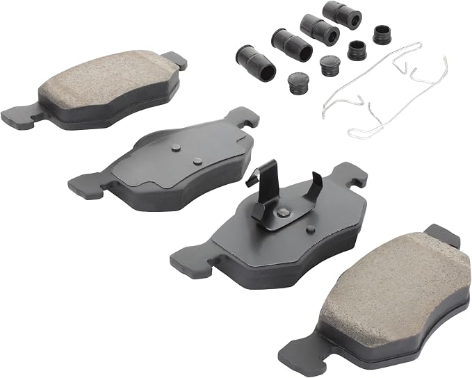 Premium Ceramic Front Brake Pads Compatible - Image 2