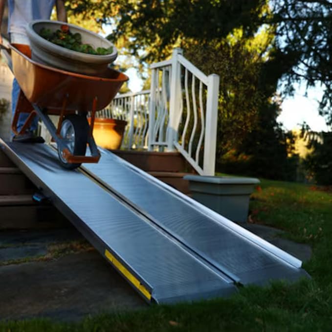 EZ-ACCESS TRAVERSE Singlefold Portable Loading Ramp Heavy Duty Aluminum Safe - Image 8