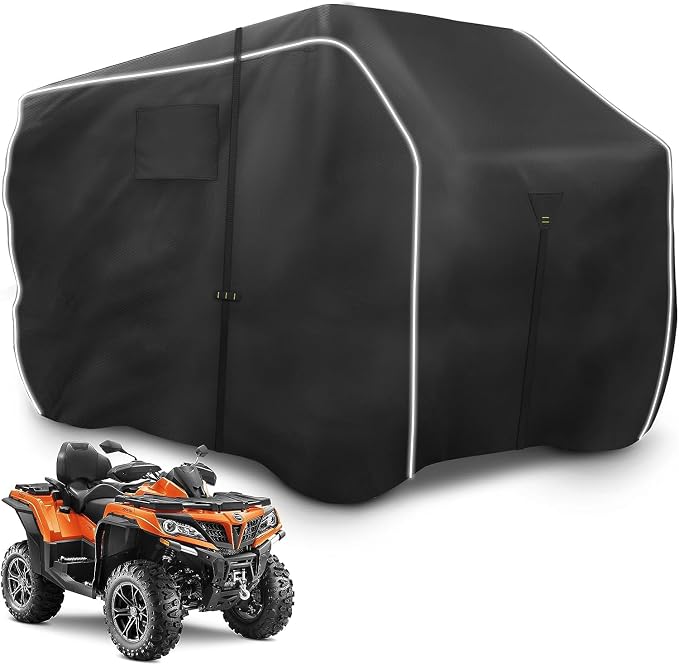 600D ATV Cover, Waterproof & Windproof 4 Wheeler Covers Outdoor Storage by zenicham