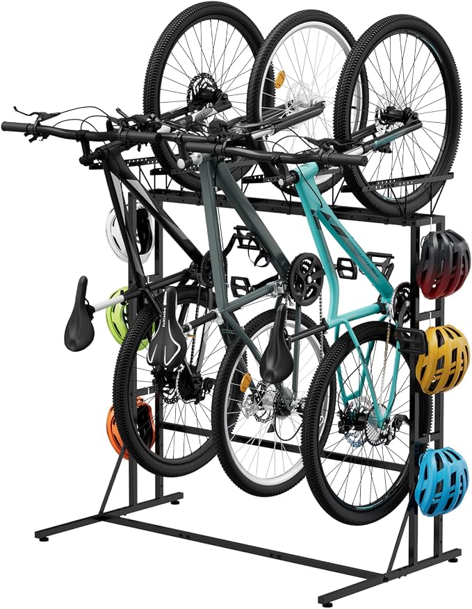 OYEAL Bike Rack Garage Floor Bike Storage Stand by OYEAL