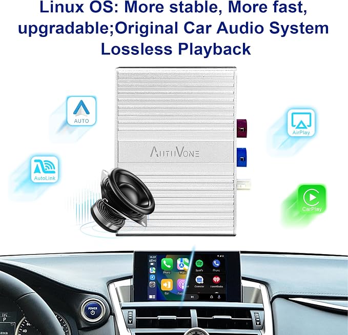 LVDS Wireless Wired CarPlay for Lexus RX ES NX CT is RC OEM Rotary Knob - Image 7