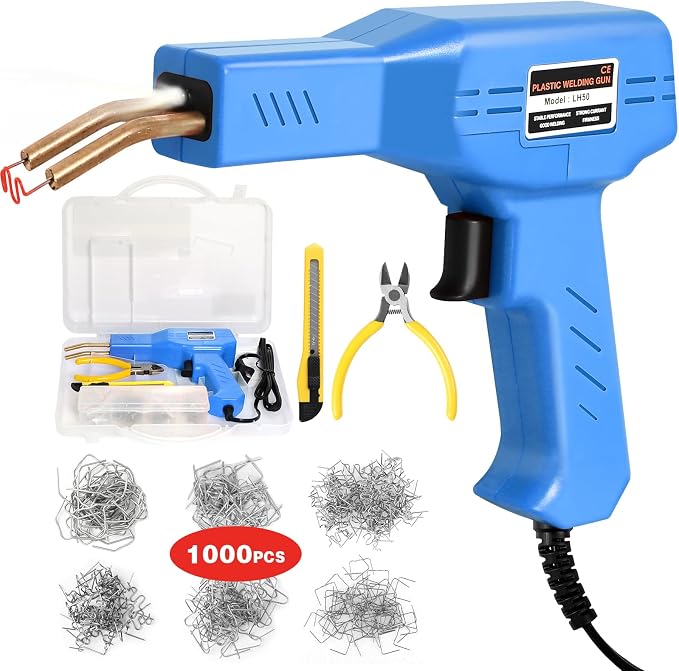 ATOLS Plastic Welder, Plastic Welding Kit, Hot Stapler Kit, Plastic Welder Gun by ATOLS