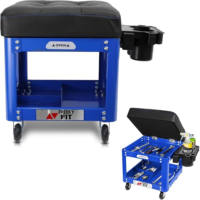 Rolling Creeper Garage Shop Seat by FreekyFit