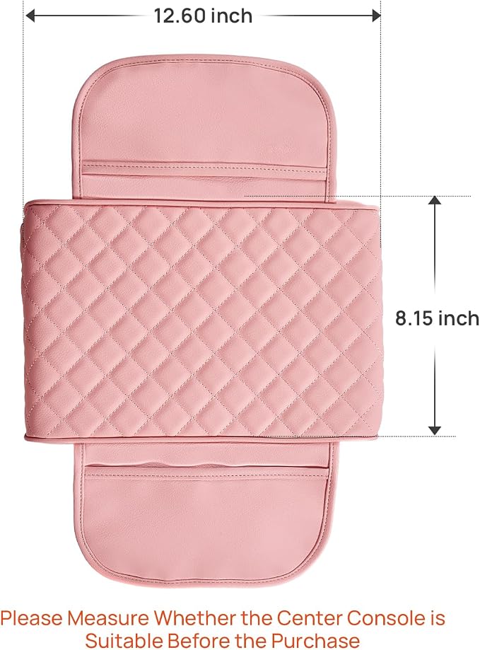 JOYTUTUS Pink Center Console Cover - Image 7