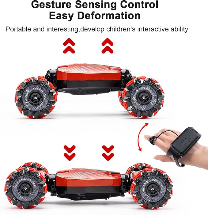 Gesture Sensing RC Stunt car, 4WD Drive Watch Remote-Controlled Vehicle - Image 6