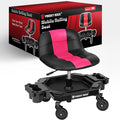 Rolling Stool with Wheels, Adjustable Height Pneumatic Garage Work Mechanic by FreekyRock