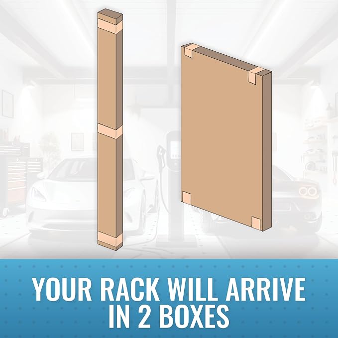MonsterRax Overhead Garage Storage Rack 2x8, Ceiling Mounted Shelving, - Image 4