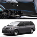 Sunshade for Toyota Sienna 2021-2024 2025 L LE SE XLE Limited Van Minivan Car by INSAUTO