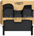 LASFIT Floor Mats for Ford F250 F350 F450 2017-2025 Crew Cab Front Bench Seat | by LASFIT
