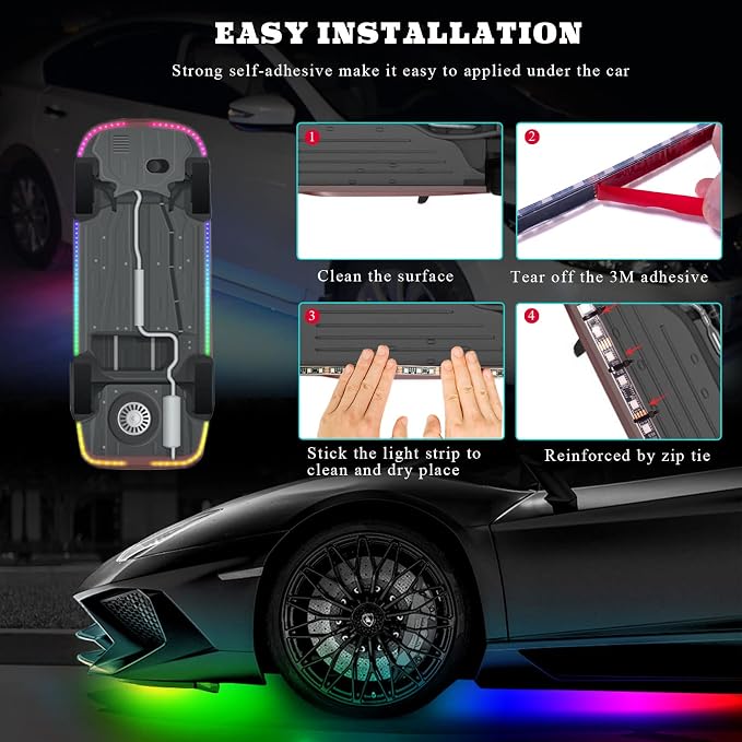 Car LED Underglow Lights - Image 4