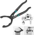 DURATECH 2-Piece 12 Inch Oil Filter Pliers & 3 Jaw Adjustable Oil Filter by DURATECH
