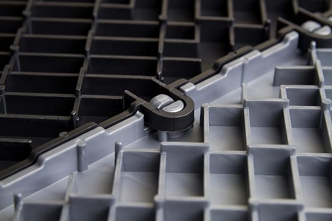 Big Floors GarageTrac Diamond, Interlocking Non-Slip Garage Flooring Tile - Image 3