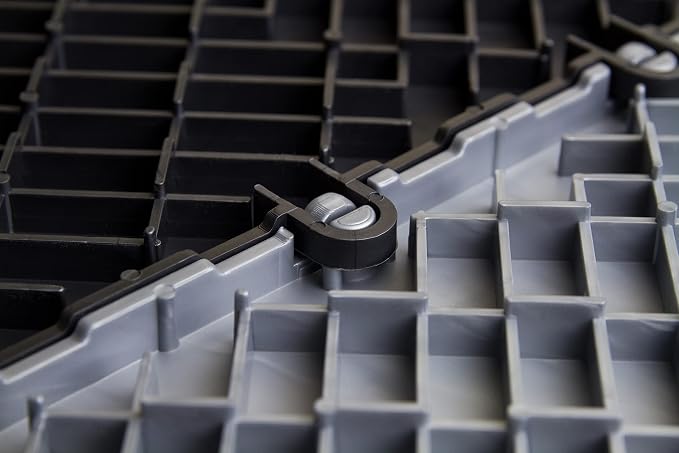 Big Floors GarageTrac Diamond, Interlocking Non-Slip Garage Flooring Tile - Image 3