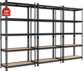3 Pack 5 Tier Garage Shelving Unit, Adjustable Garage Storage Utility Rack by Unknown