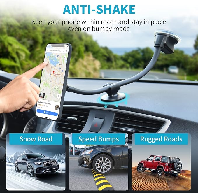 APPS2Car Magnetic Phone Holder Mount - Image 4