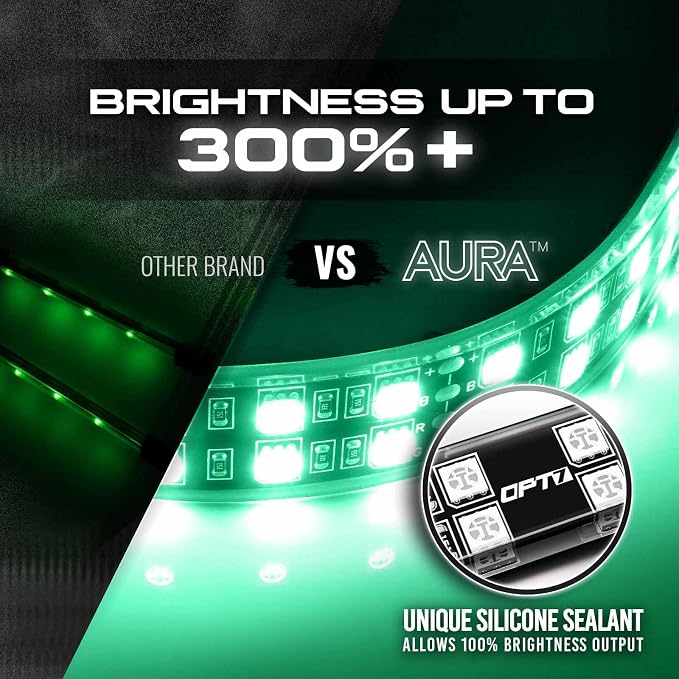 OPT7 Aura Double Row Car LED Lights Interior - Image 2