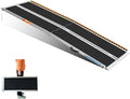 LEMNISCATE 8FT Wheelchair Ramp, Anti-Slip Portable Aluminum Ramps by LEMNISCATE