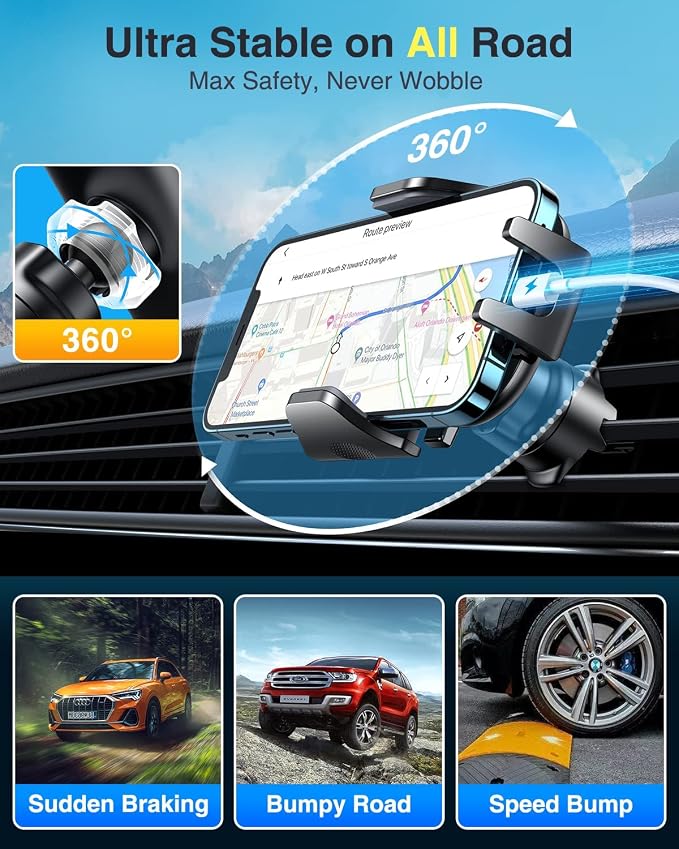 Car Phone Holder VANMASS Cell Phone Mount - Image 8