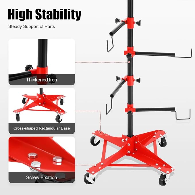 Panel Tree Stand for Painting Rotatable FreeStanding Panel Paint Holder - Image 2