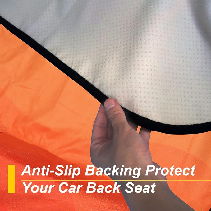 Back Seat Cover for Car Trucks Van SUV, Waterproof Rear Bench Towel Seat Covers - Image 5