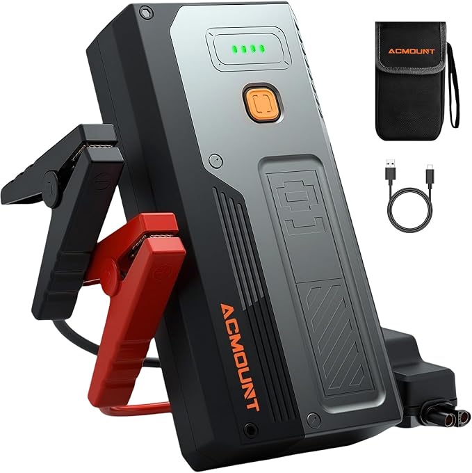 Car Jump Starter 4000A, Portable Car Battery Jump Starter by Acmount