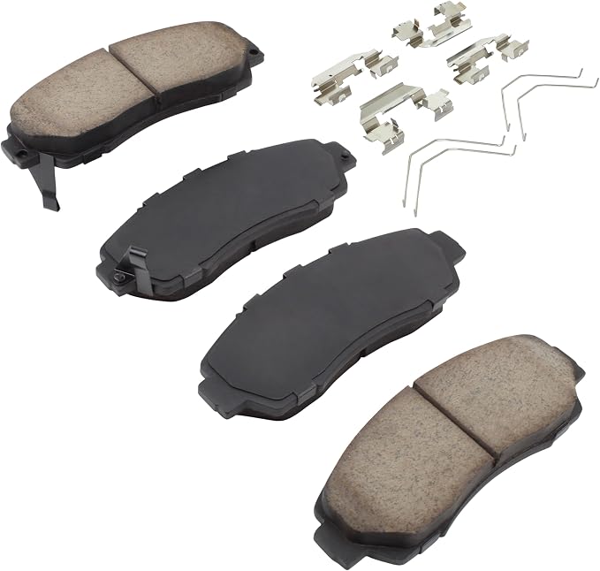 Premium Ceramic Front Brake Pads Compatible - Image 2
