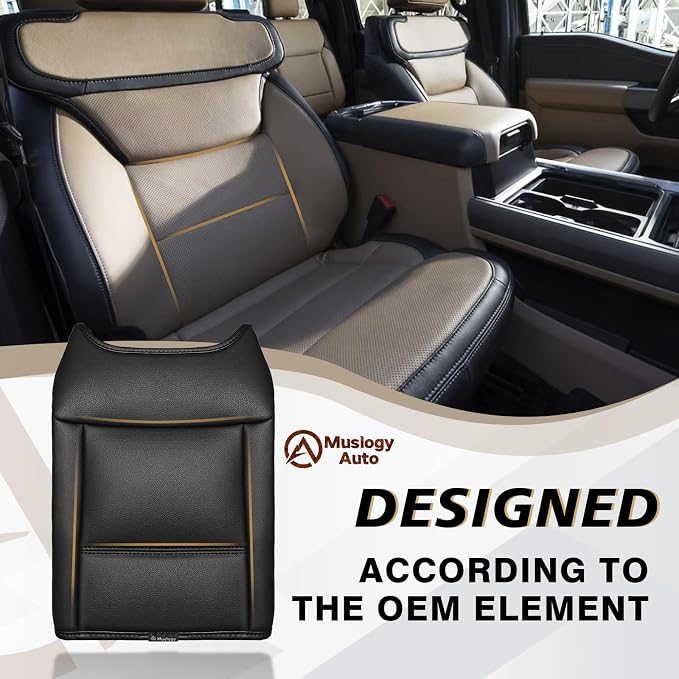 Muslogy Center Console Armrest Cover Compatible - Image 3