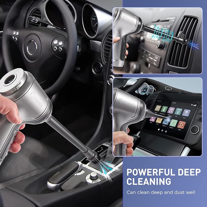 Saker Handheld Vacuum Cleaner Car - Image 3