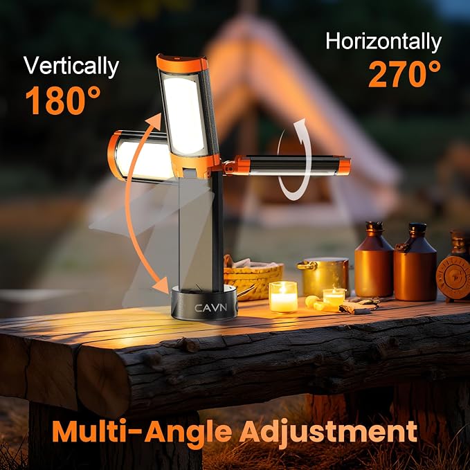 CAVN Rechargeable 10000mAh Camping Lights - Image 5