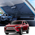 REEVAA 2025 Upgraded Car Windshield Sun Shade Umbrella Protect Interior by REEVAA