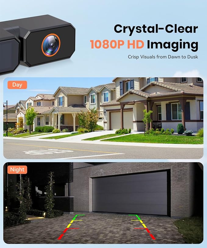 AUTO-VOX 2 Solar Wireless Backup Camera System - Image 4