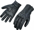 Full Finger Leather Motorcycle Gloves by MOTO5