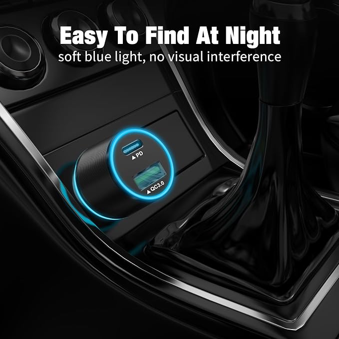 Cluvox 5 Pack USB C Car Charger, 38W Fast Charging - Image 5
