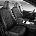 Tesla Model Y Seat Cover Full Set, Faux Leather Tesla Car Seat Cover, Perfect by Dtuupts